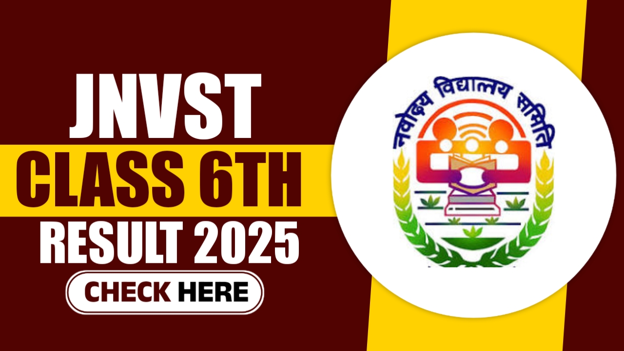 JNVST Class 6th Result 2025