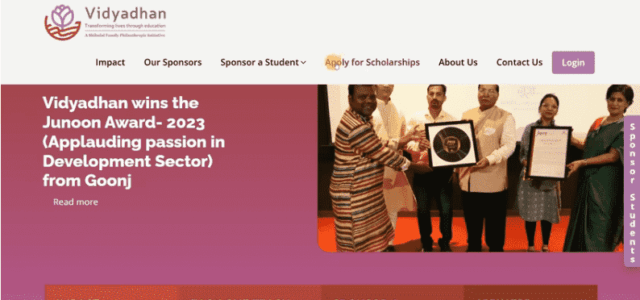 Vidyadhan Scholarship 2025