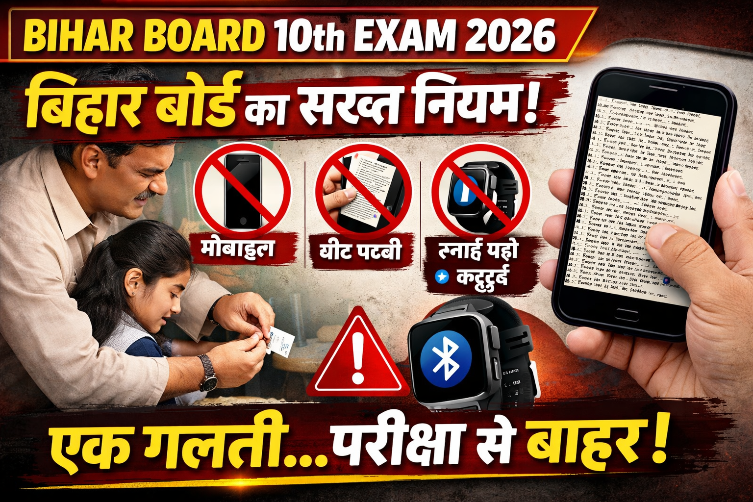 Bihar Board 10th Exam 2026