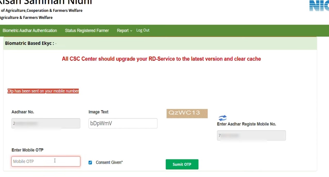 How to PM Kisan Yojana eKYC 2026